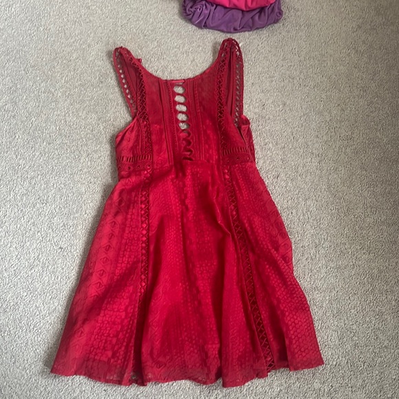 FREE PEOPLE Red Sun Dress - Picture 1 of 3